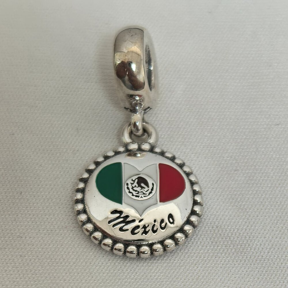 Pandora Mexico Exclusive Charm Pendant, S925 Silver Jewelry